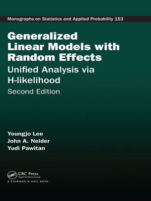 cover image of Generalized Linear Models with Random Effects